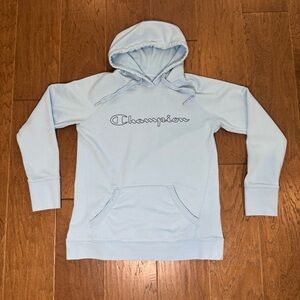 Champion Sky Blue Pullover Hoodie